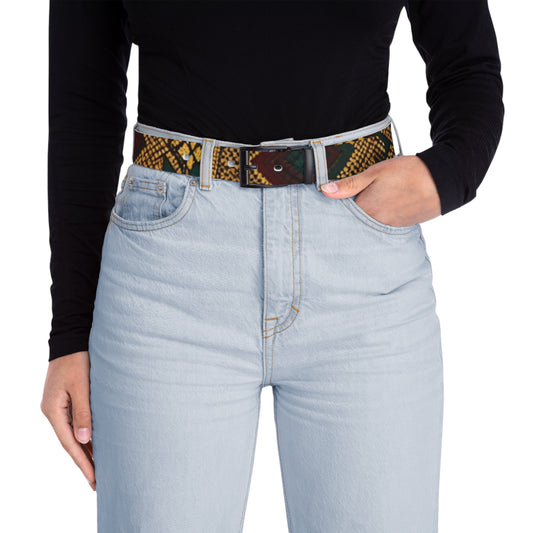 Ethiopian Heritage Pattern Belt – Bold Afrocentric Design | GebeyaPrime